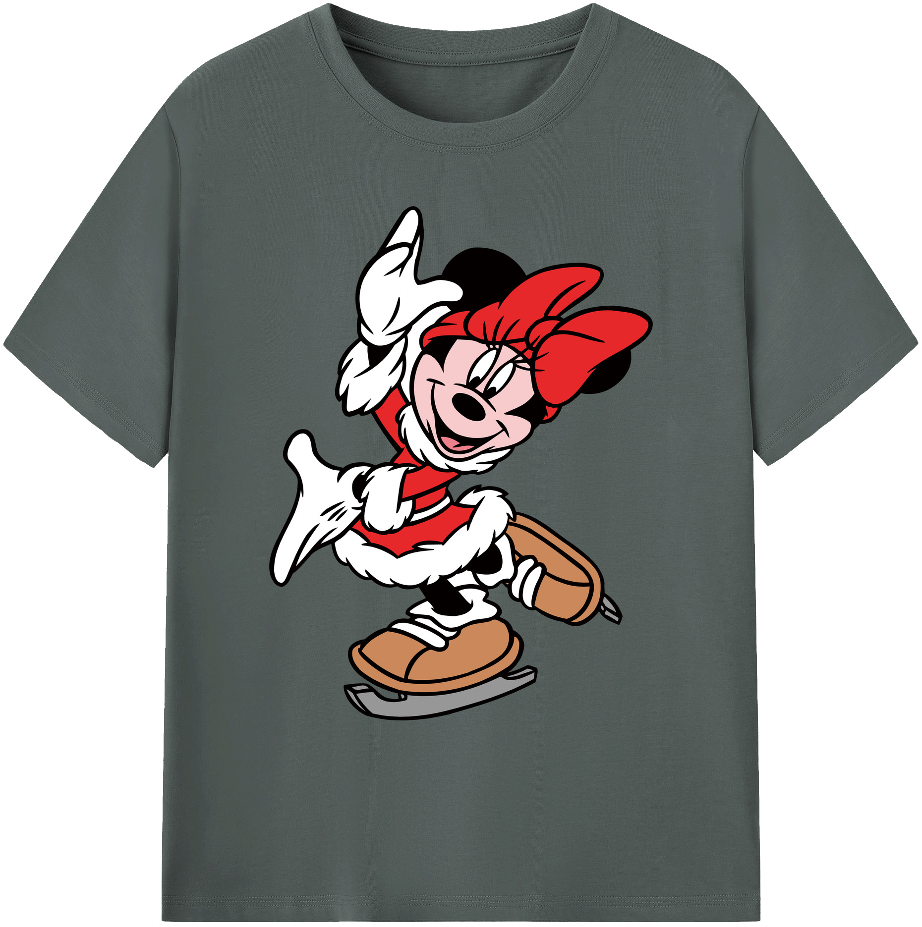 ミッキーマウス Mickey Mouse 綿100％ メンズ半袖Tシャツ｜肌触りやわらか＆通気性